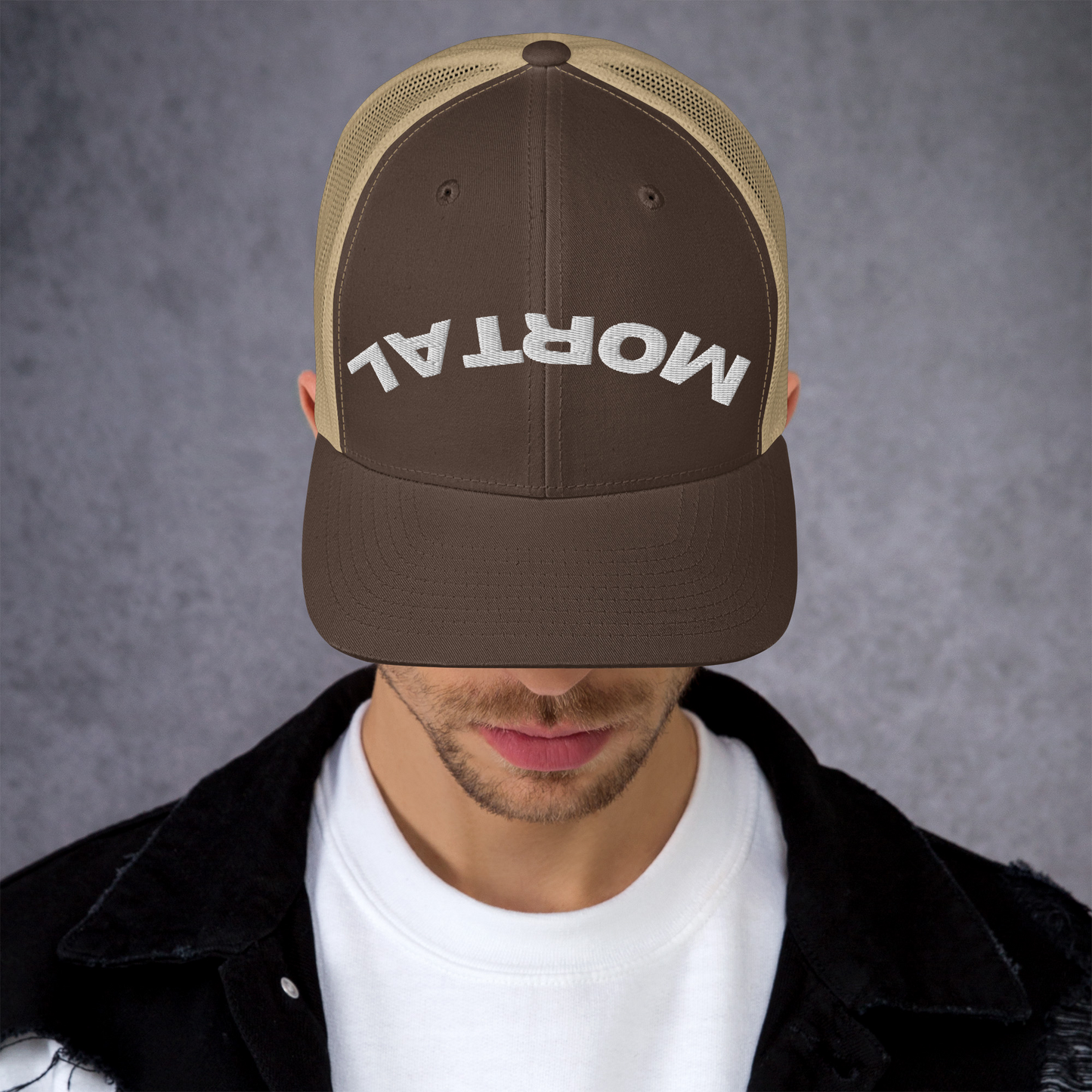 Trucker Cap Flipped Text
