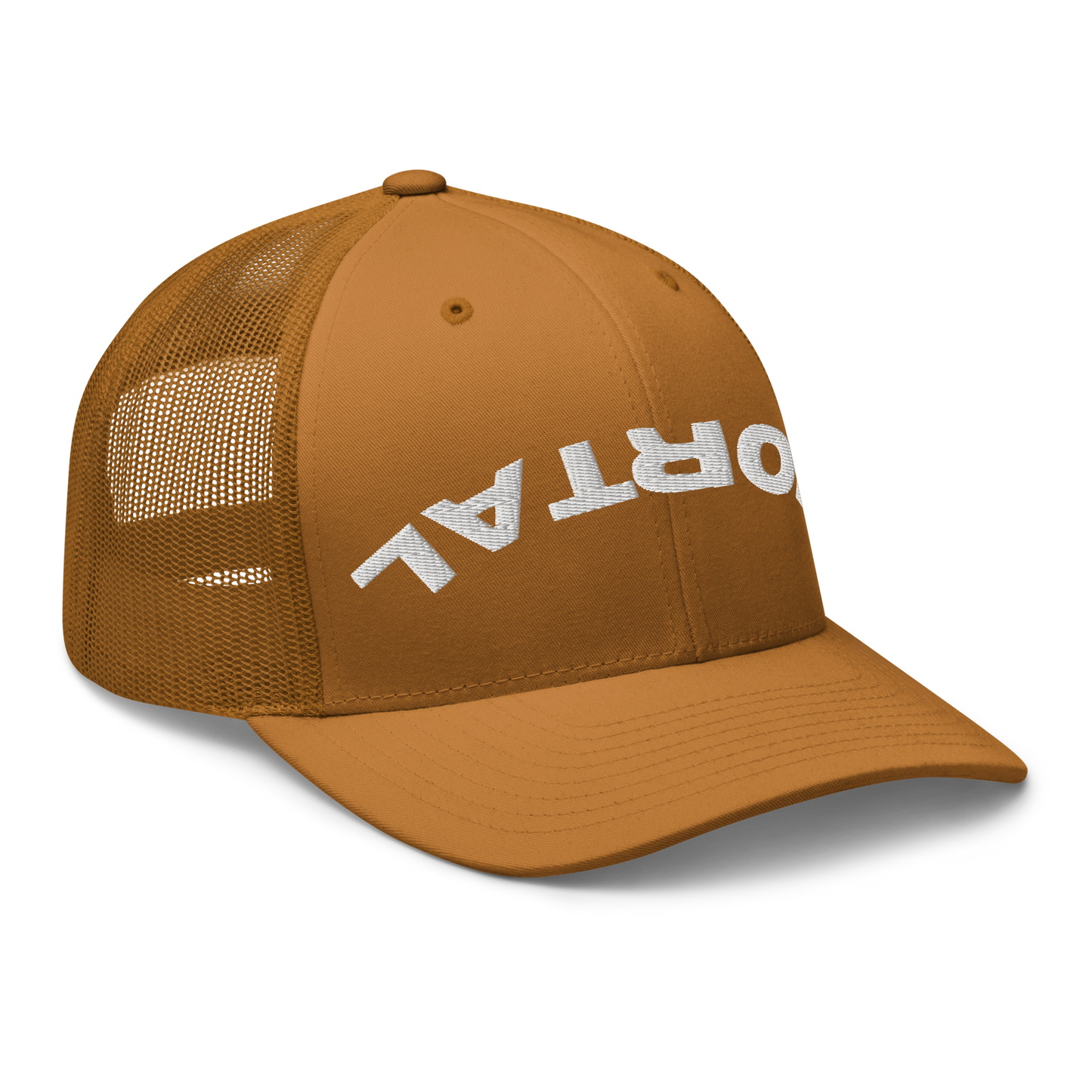 Trucker Cap Flipped Text