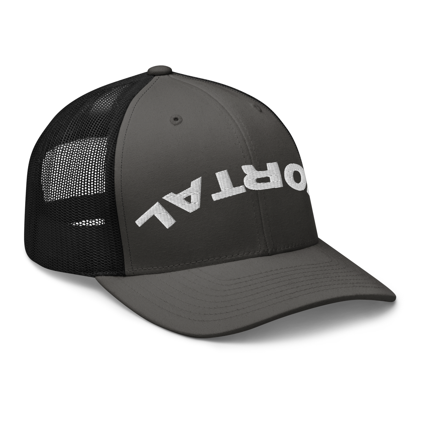 Trucker Cap Flipped Text