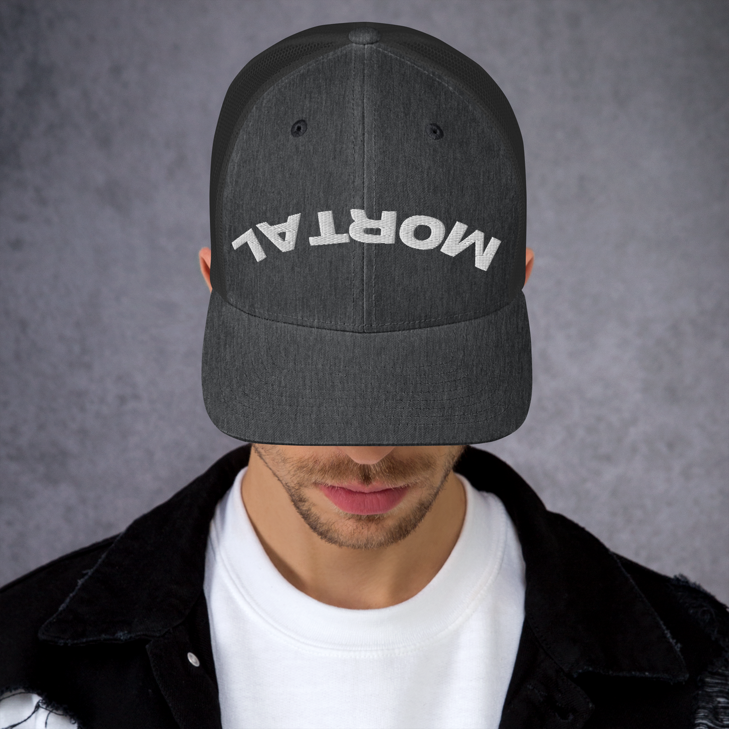 Trucker Cap Flipped Text