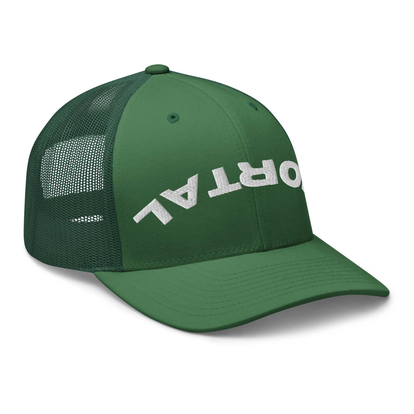 Trucker Cap Flipped Text