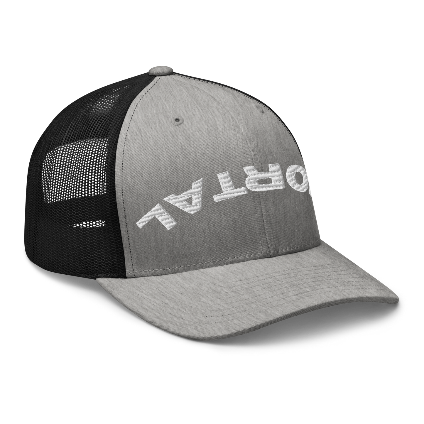 Trucker Cap Flipped Text