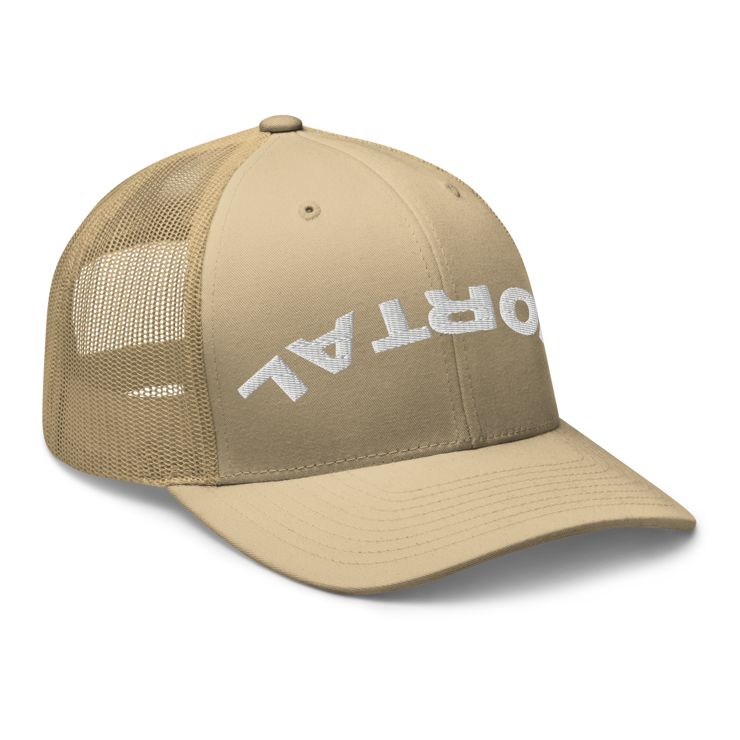 Trucker Cap Flipped Text