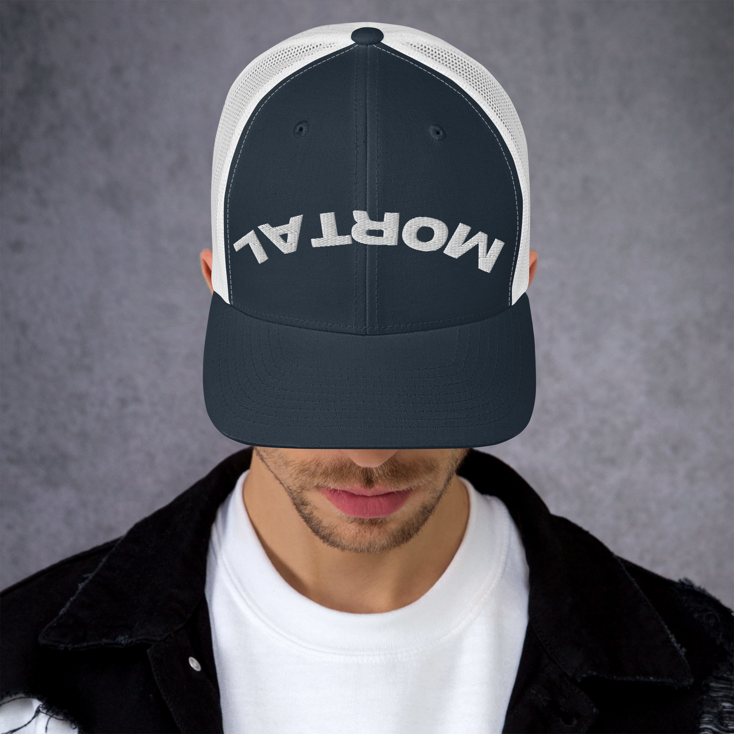 Trucker Cap Flipped Text