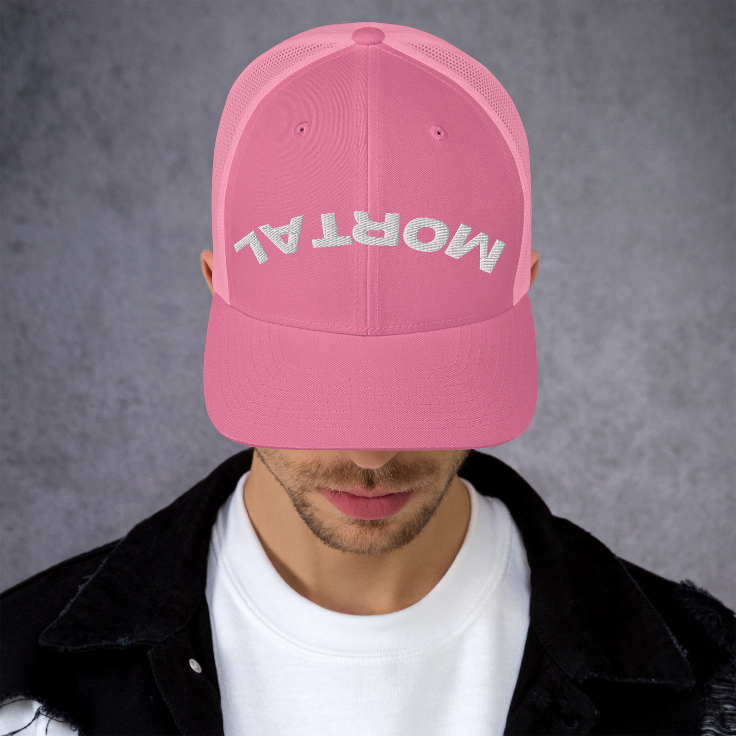 Trucker Cap Flipped Text