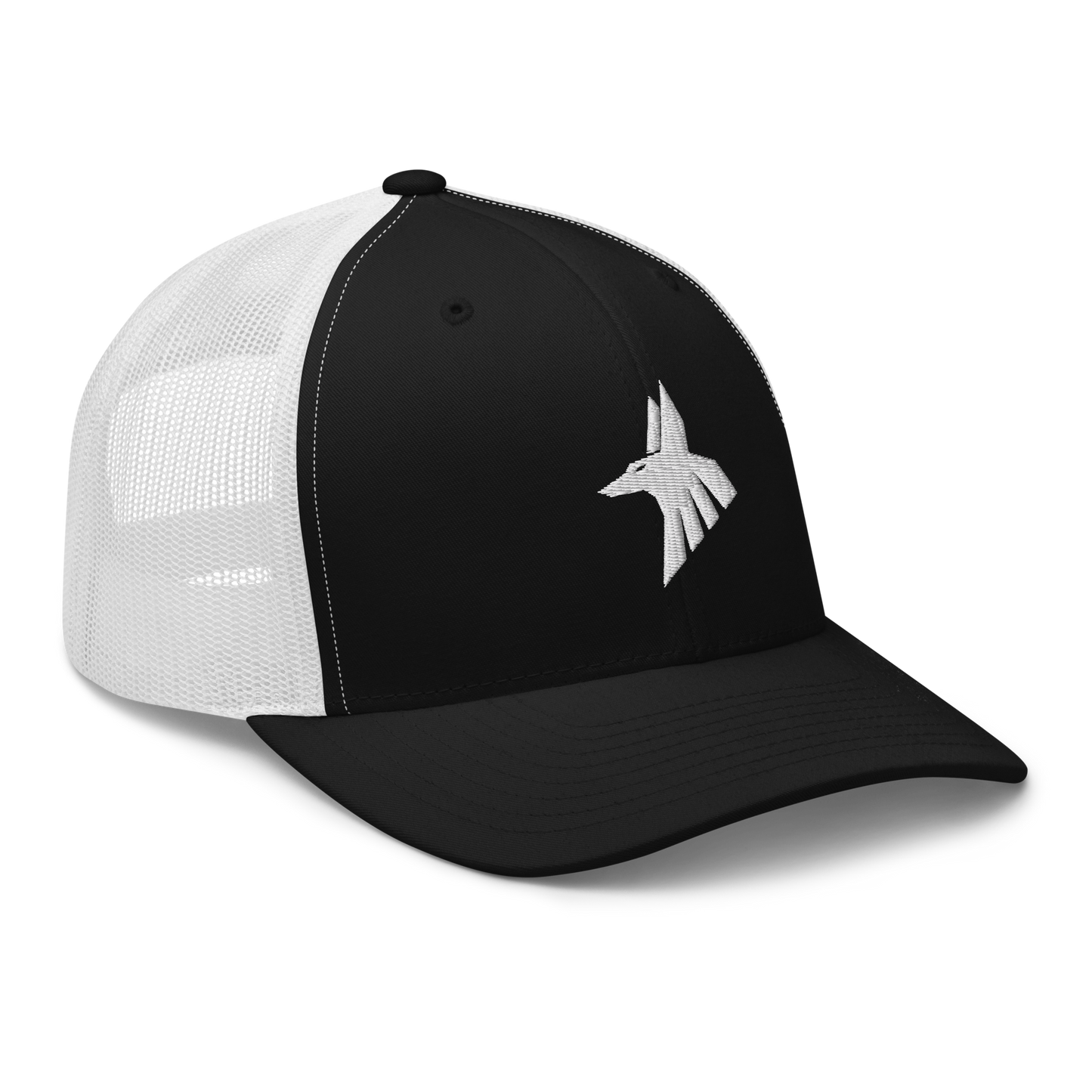 Trucker Cap White Logo