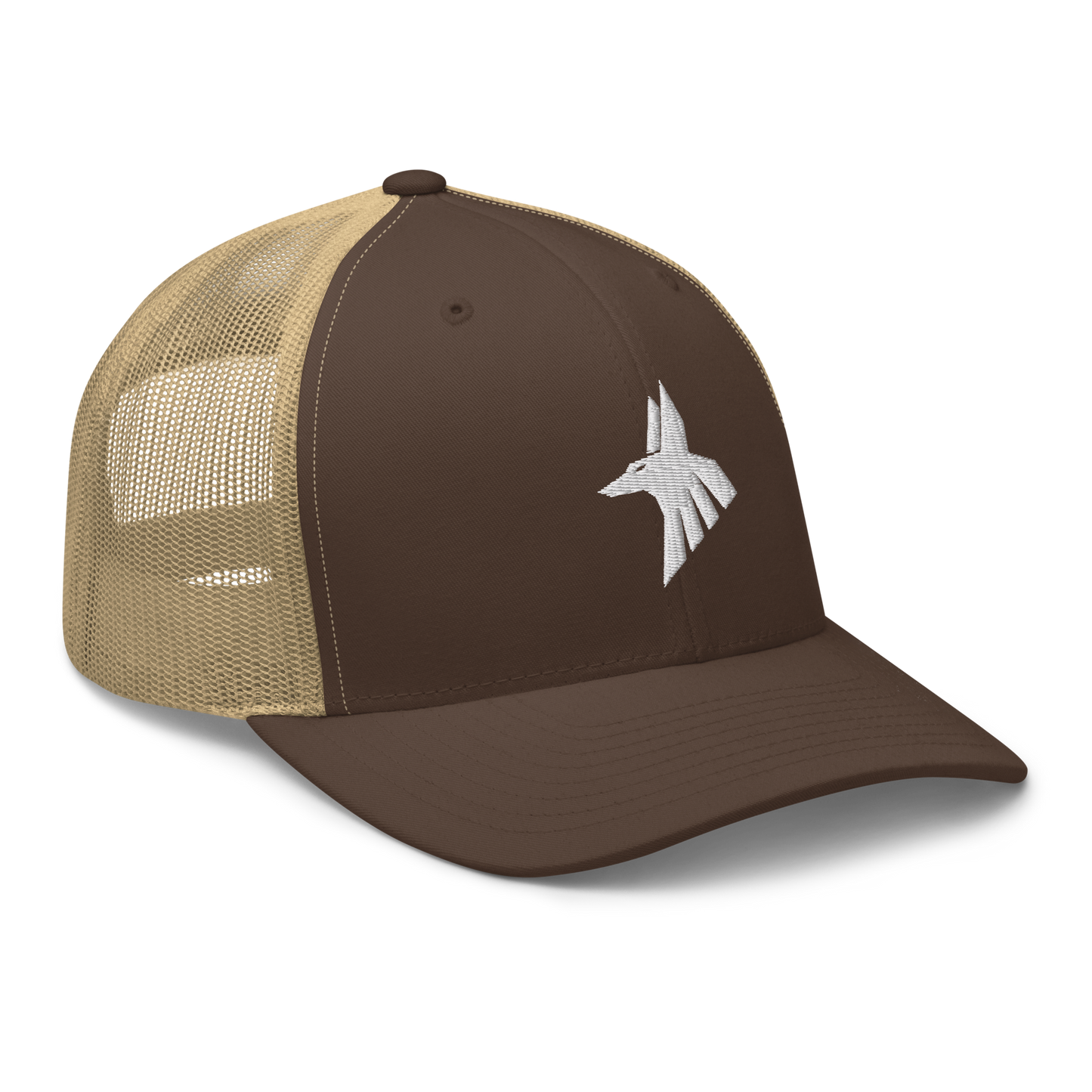 Trucker Cap White Logo