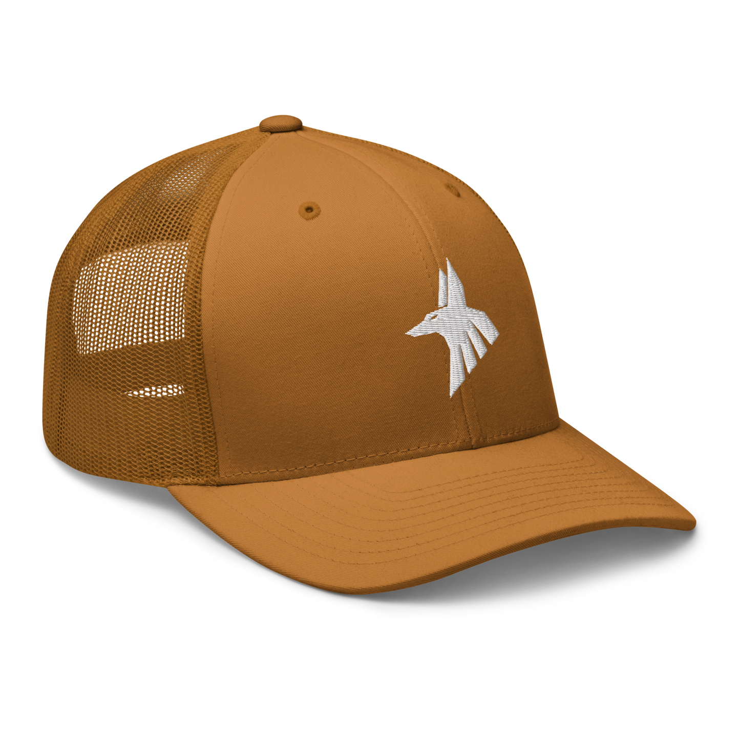 Trucker Cap White Logo