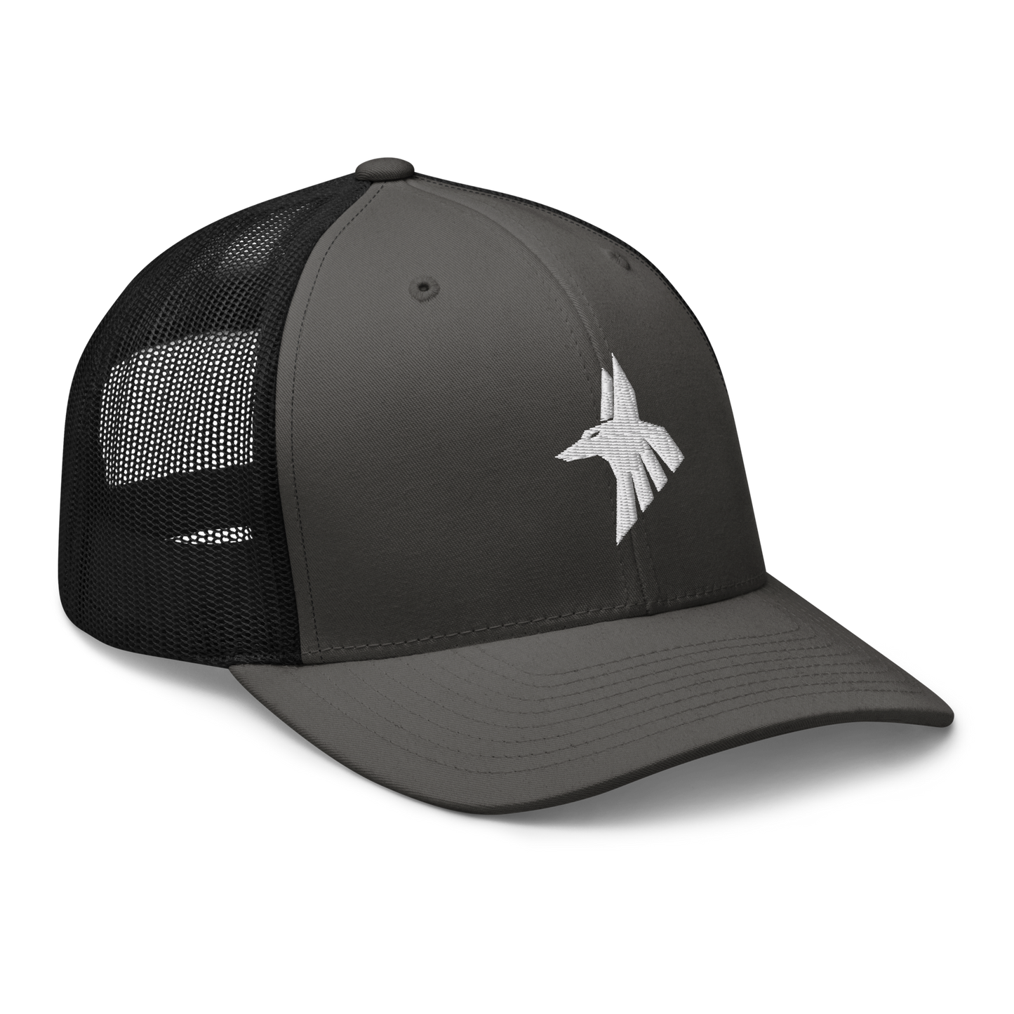 Trucker Cap White Logo