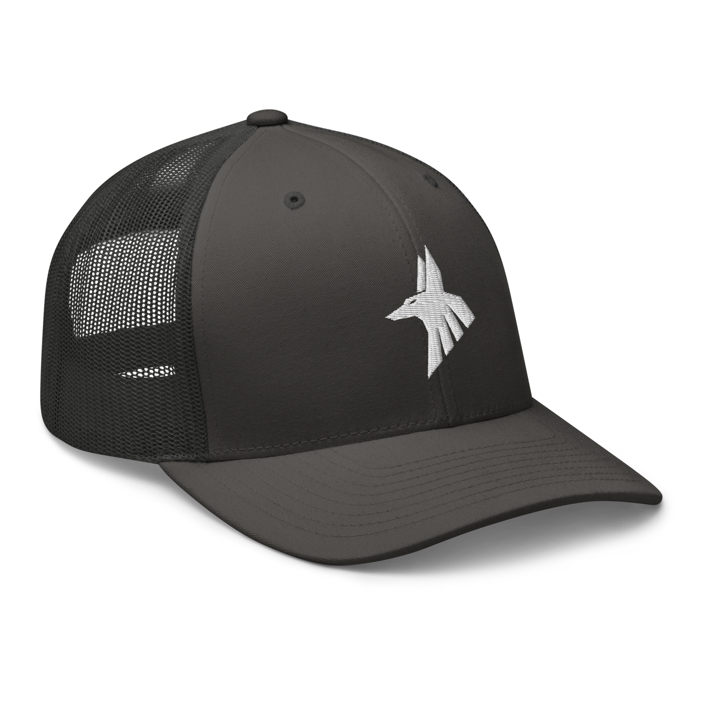 Trucker Cap White Logo