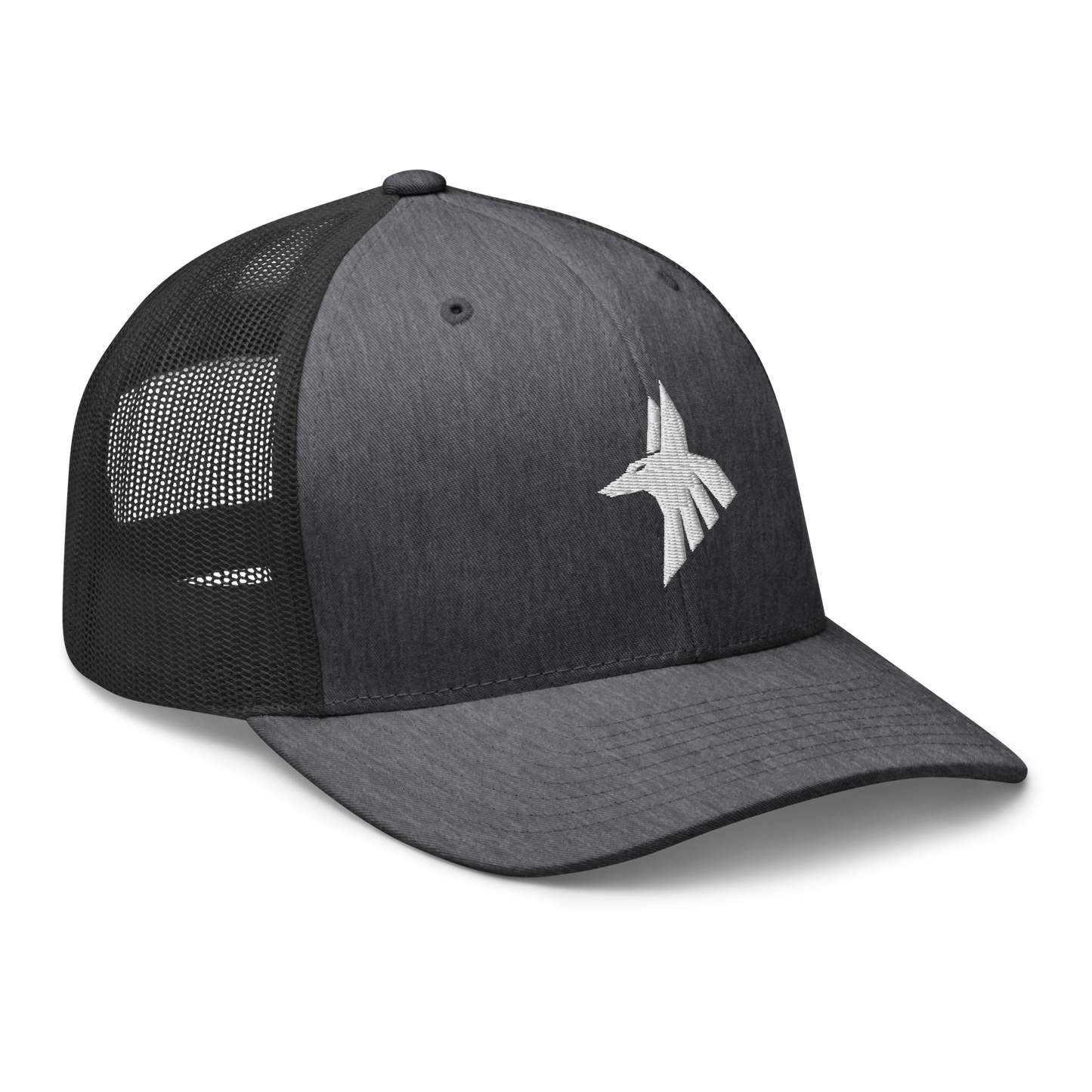 Trucker Cap White Logo