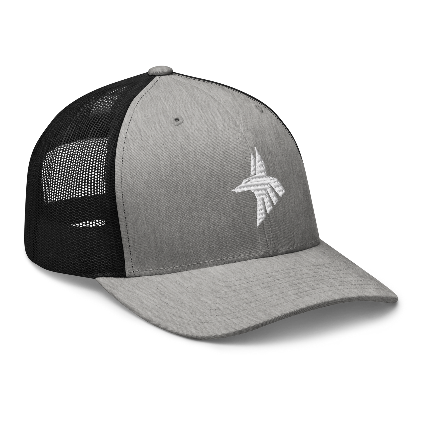 Trucker Cap White Logo