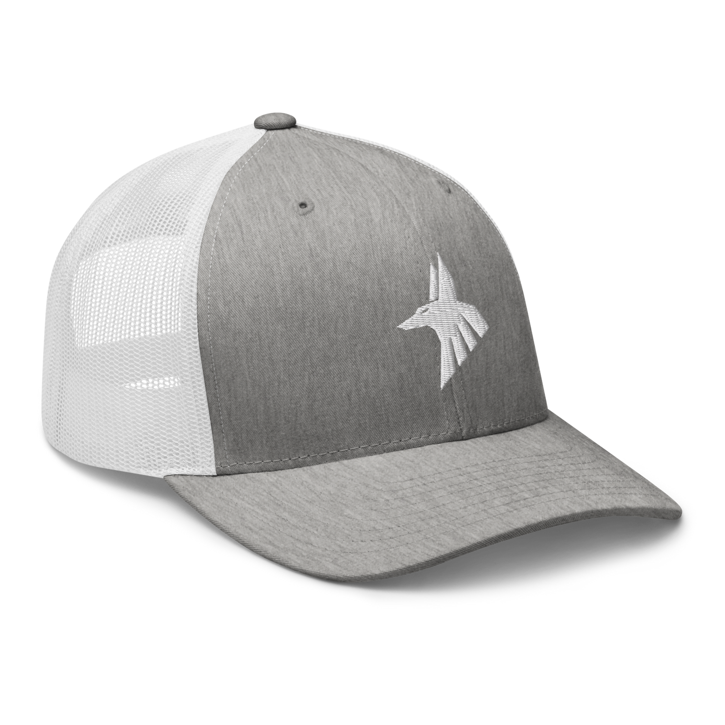 Trucker Cap White Logo