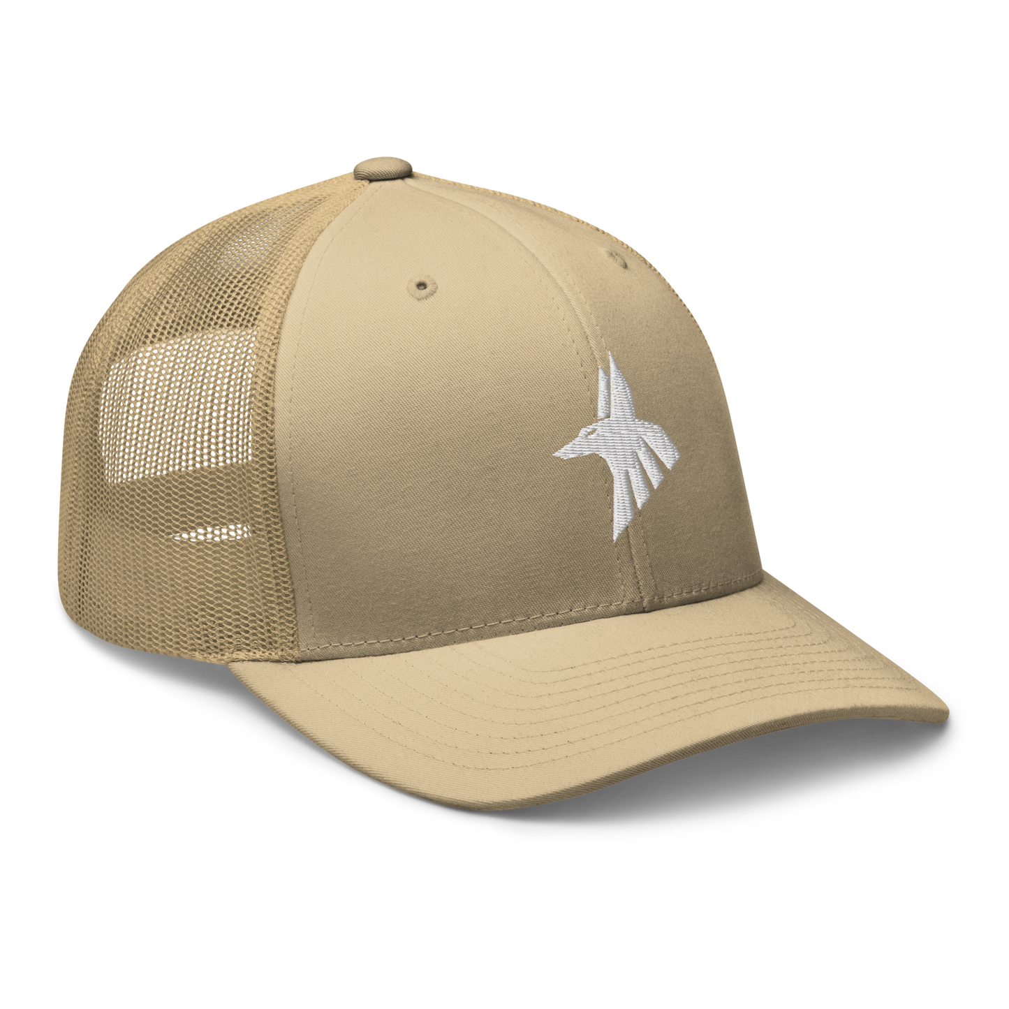 Trucker Cap White Logo