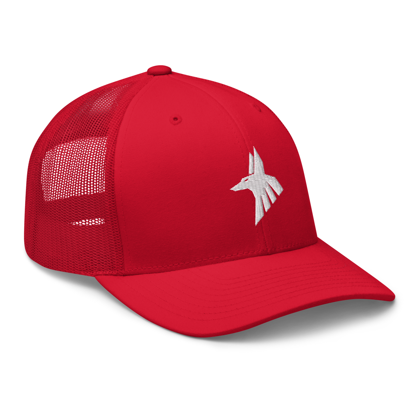 Trucker Cap White Logo